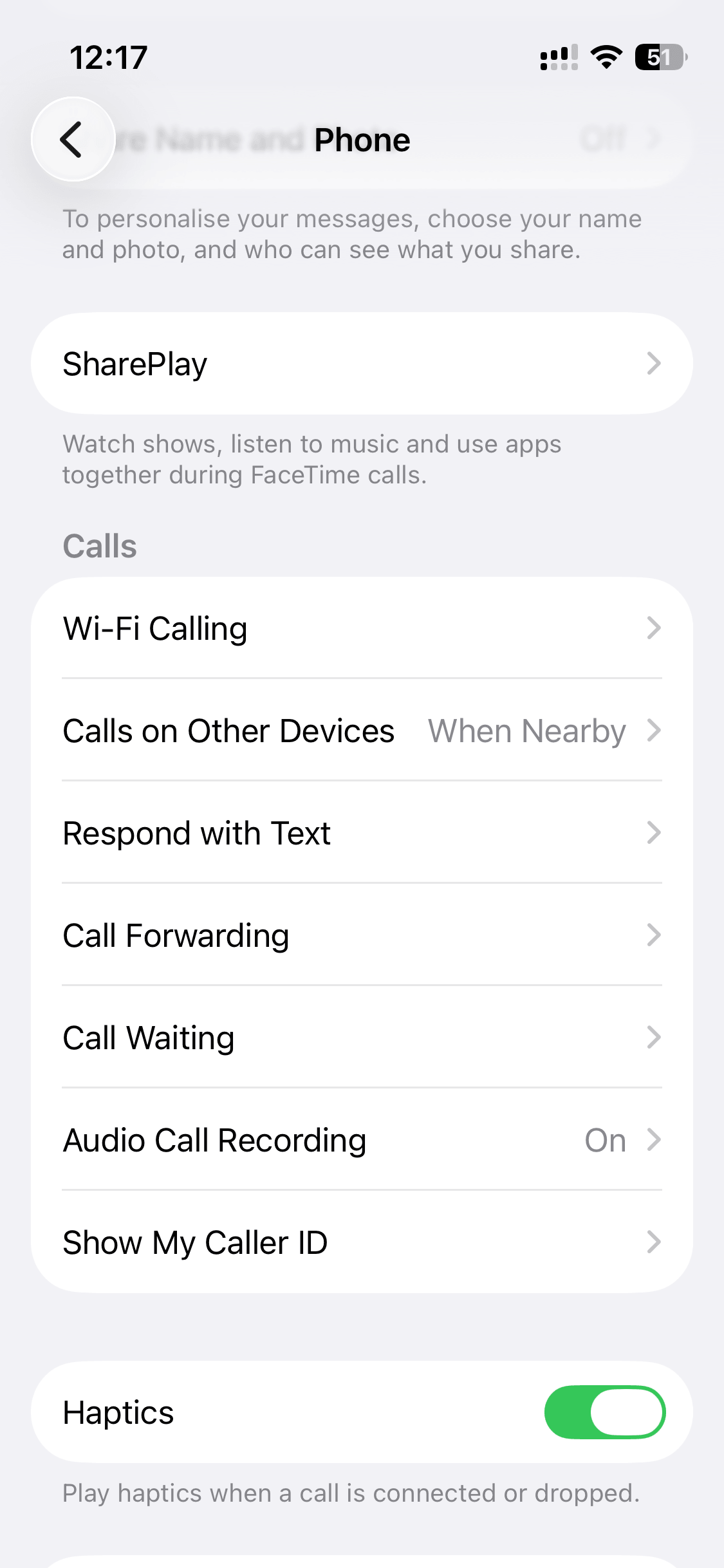 iphone phone respond with text